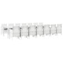 Conjunto de Comedor de Jardín 15 pcs Ratan Polt