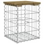 Bank garden design with gabions made of impregnated pine wood, measuring 33x31x42 cm. by vidaXL, garden benches - Ref: Foro24...