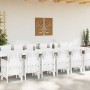 Conjunto de Comedor de Jardín 15 pcs Ratan Polt