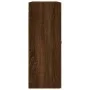 Armarios de pared 2 uds madera de ingeniería marrón roble de vidaXL, Aparadores - Ref: Foro24-3197920, Precio: 179,32 €, Desc...