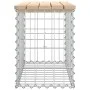 Gartenbank Design Gabionen Massivholz Kiefer 63x31,5x42cm von vidaXL, Gartenbänke - Ref: Foro24-834344, Preis: 47,08 €, Rabat...