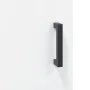 Aparador alto madera contrachapada blanco brillo 34,5x34x180 cm de vidaXL, Aparadores - Ref: Foro24-3200131, Precio: 110,10 €...