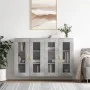 Wandschränke 2 Stück betongraues Holzwerkstoff von vidaXL, Sideboards - Ref: Foro24-3197925, Preis: 164,20 €, Rabatt: %