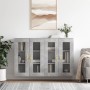 Wandschränke 2 Stück betongraues Holzwerkstoff von vidaXL, Sideboards - Ref: Foro24-3197925, Preis: 166,71 €, Rabatt: %