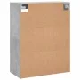 Wall cabinets 2 pcs concrete gray engineered wood by vidaXL, Sideboards - Ref: Foro24-3197925, Price: 164,20 €, Discount: %