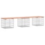 Douglasie Tannenholz Gabione Design Gartenbank 203x44x42 cm von vidaXL, Gartenbänke - Ref: Foro24-834342, Preis: 123,60 €, Ra...