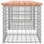 Douglasie Tannenholz Gabione Design Gartenbank 203x44x42 cm von vidaXL, Gartenbänke - Ref: Foro24-834342, Preis: 123,60 €, Ra...
