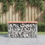 Gabionen-Design-Gartenbank aus Douglasienholz 83x31,5x42 cm von vidaXL, Gartenbänke - Ref: Foro24-834348, Preis: 55,85 €, Rab...