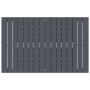 Conjunto de Comedor de Jardín 9 pcs Marrón Poliratán