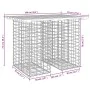 Gabion design garden bench solid pine wood 100x70x72 cm by vidaXL, garden benches - Ref: Foro24-834362, Price: 76,57 €, Disco...
