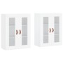 Wandschränke 2 Stück aus weißem Ingenieurholz von vidaXL, Sideboards - Ref: Foro24-3197913, Preis: 158,27 €, Rabatt: %