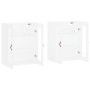 Armarios de pared 2 uds madera de ingeniería blanco by vidaXL, Sideboards - Ref: Foro24-3197913, Price: 158,27 €, Discount: %