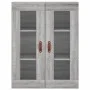 Wandschränke 2 Stk. Sonomagraues Holzwerkstoff von vidaXL, Sideboards - Ref: Foro24-3197919, Preis: 162,26 €, Rabatt: %