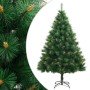Árbol de Navidad artificial con bisagras y soporte 240 cm en Arboles de navidad | Comprar online en Foro24