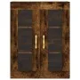 Wall cabinets 2 units engineered wood smoked oak by vidaXL, Sideboards - Ref: Foro24-3197926, Price: 171,00 €, Discount: %