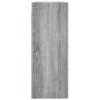 Wandschränke 2 Stk. Sonomagraues Holzwerkstoff von vidaXL, Sideboards - Ref: Foro24-3197927, Preis: 156,16 €, Rabatt: %
