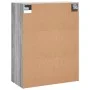Wandschränke 2 Stk. Sonomagraues Holzwerkstoff von vidaXL, Sideboards - Ref: Foro24-3197927, Preis: 154,06 €, Rabatt: %
