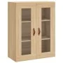 Armarios de pared 2 uds madera de ingeniería roble Sonoma by vidaXL, Sideboards - Ref: Foro24-3197916, Price: 163,08 €, Disco...