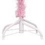 Árbol de Navidad preiluminado con luces y bolas rosa 210 cm by vidaXL, Christmas trees - Ref: Foro24-3077672, Price: 104,51 €...