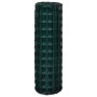 Set de euro valla acero verde 10x1,2 m