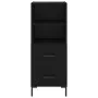 Black plywood sideboard 34.5x34x180 cm by vidaXL, Sideboards - Ref: Foro24-3199298, Price: 112,23 €, Discount: %