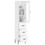 Hohes Sideboard aus weißem Sperrholz, 34,5 x 34 x 180 cm von vidaXL, Sideboards - Ref: Foro24-3199241, Preis: 123,86 €, Rabat...