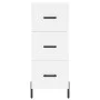 Hohes Sideboard aus weißem Sperrholz, 34,5 x 34 x 180 cm von vidaXL, Sideboards - Ref: Foro24-3199241, Preis: 123,86 €, Rabat...