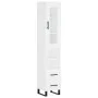 Tall white plywood sideboard 34.5x34x180 cm by vidaXL, Sideboards - Ref: Foro24-3199321, Price: 114,68 €, Discount: %