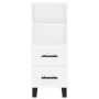 Hohes Sideboard aus weißem Sperrholz, 34,5 x 34 x 180 cm von vidaXL, Sideboards - Ref: Foro24-3199321, Preis: 115,13 €, Rabat...