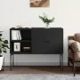 Engineered wood black sideboard 100x40x79.5 cm by vidaXL, Sideboards - Ref: Foro24-831818, Price: 76,74 €, Discount: %