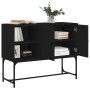 Engineered wood black sideboard 100x40x79.5 cm by vidaXL, Sideboards - Ref: Foro24-831818, Price: 75,54 €, Discount: %
