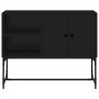 Engineered wood black sideboard 100x40x79.5 cm by vidaXL, Sideboards - Ref: Foro24-831818, Price: 75,54 €, Discount: %