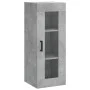 Gray concrete plywood sideboard 34.5x34x180 cm by vidaXL, Sideboards - Ref: Foro24-3199301, Price: 111,28 €, Discount: %