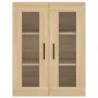 High oak-colored plywood sideboard 69.5x34x180 cm by vidaXL, Sideboards - Ref: Foro24-3198236, Price: 171,55 €, Discount: %