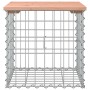 Gabionen-Design-Gartenbank aus Douglasienholz 43x44x42 cm von vidaXL, Gartenbänke - Ref: Foro24-834336, Preis: 29,83 €, Rabat...