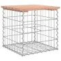 Gabion design garden bench Douglas fir wood 43x44x42 cm by vidaXL, garden benches - Ref: Foro24-834336, Price: 33,09 €, Disco...