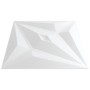 Paneles de pared 24 uds XPS estrella blanco 50x50 cm 6 m²