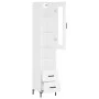 Aparador alto madera contrachapada blanco 34,5x34x180 cm de vidaXL, Aparadores - Ref: Foro24-3199297, Precio: 116,89 €, Descu...