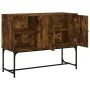 Sideboard aus geräuchertem Eichenholzwerkstoff, 100 x 40 x 79,5 cm von vidaXL, Sideboards - Ref: Foro24-831820, Preis: 74,49 ...