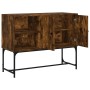 Smoked oak engineered wood sideboard 100x40x79.5 cm by vidaXL, Sideboards - Ref: Foro24-831820, Price: 75,30 €, Discount: %