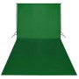 Telón de fondo estudio fotografía algodón verde 600x300cm croma