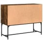 Sideboard aus geräuchertem Eichenholzwerkstoff, 100 x 40 x 79,5 cm von vidaXL, Sideboards - Ref: Foro24-831820, Preis: 74,49 ...