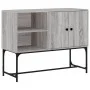 Sonoma gray engineered wood sideboard 100x40x79.5 cm by vidaXL, Sideboards - Ref: Foro24-831821, Price: 76,67 €, Discount: %