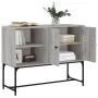 Sonoma gray engineered wood sideboard 100x40x79.5 cm by vidaXL, Sideboards - Ref: Foro24-831821, Price: 76,67 €, Discount: %