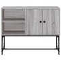 Sonoma graues Sideboard aus Holzwerkstoff, 100 x 40 x 79,5 cm von vidaXL, Sideboards - Ref: Foro24-831821, Preis: 77,62 €, Ra...