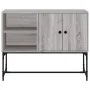 Sonoma gray engineered wood sideboard 100x40x79.5 cm by vidaXL, Sideboards - Ref: Foro24-831821, Price: 76,67 €, Discount: %