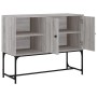 Sonoma graues Sideboard aus Holzwerkstoff, 100 x 40 x 79,5 cm von vidaXL, Sideboards - Ref: Foro24-831821, Preis: 77,62 €, Ra...