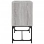 Sonoma gray engineered wood sideboard 100x40x79.5 cm by vidaXL, Sideboards - Ref: Foro24-831821, Price: 77,54 €, Discount: %