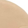 Sofá cama de niños 2 plazas felpa suave crema