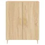 Hohes Sideboard aus eichenfarbenem Sperrholz, 69,5 x 34 x 180 cm von vidaXL, Sideboards - Ref: Foro24-3189240, Preis: 140,29 ...